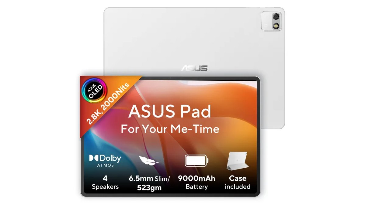 Asus Pad Resmi Meluncur di India, Layar OLED 2.8K dan Chip Dimensity 8300 dengan Harga Mulai Rp 9,5 Juta