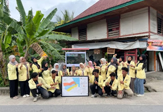 Mahasiswa KKN UNP Serahkan Peta Jalur Wisata dan Peta Administrasi Nagari Paninggahan, Wali Nagari: Data SHP Kunci Perencanaan