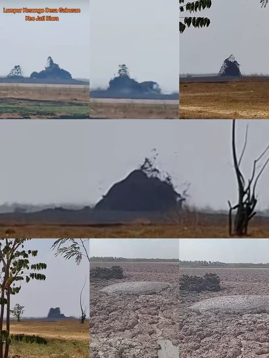 Semburan Lumpur Kembali Terjadi di Oro-Oro Kesongo Blora, Lima Kali Letupan dengan Ketinggian Capai 15 Meter