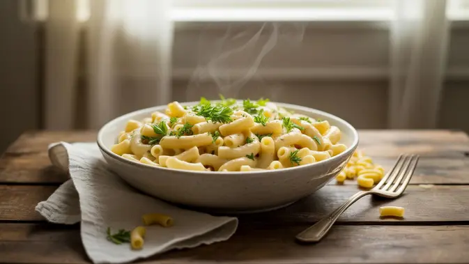 Resep Makaroni Steam Creamy dan Lembut untuk Bekal Anak Sekolah yang Praktis Tanpa Oven