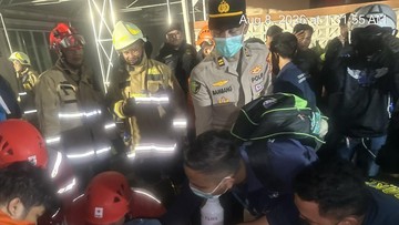 Biddokkes Polda Metro Jaya Kerahkan Tim Keslap dan DVI untuk Tangani Korban Kebakaran Gedung Bapenda DKI Jakarta