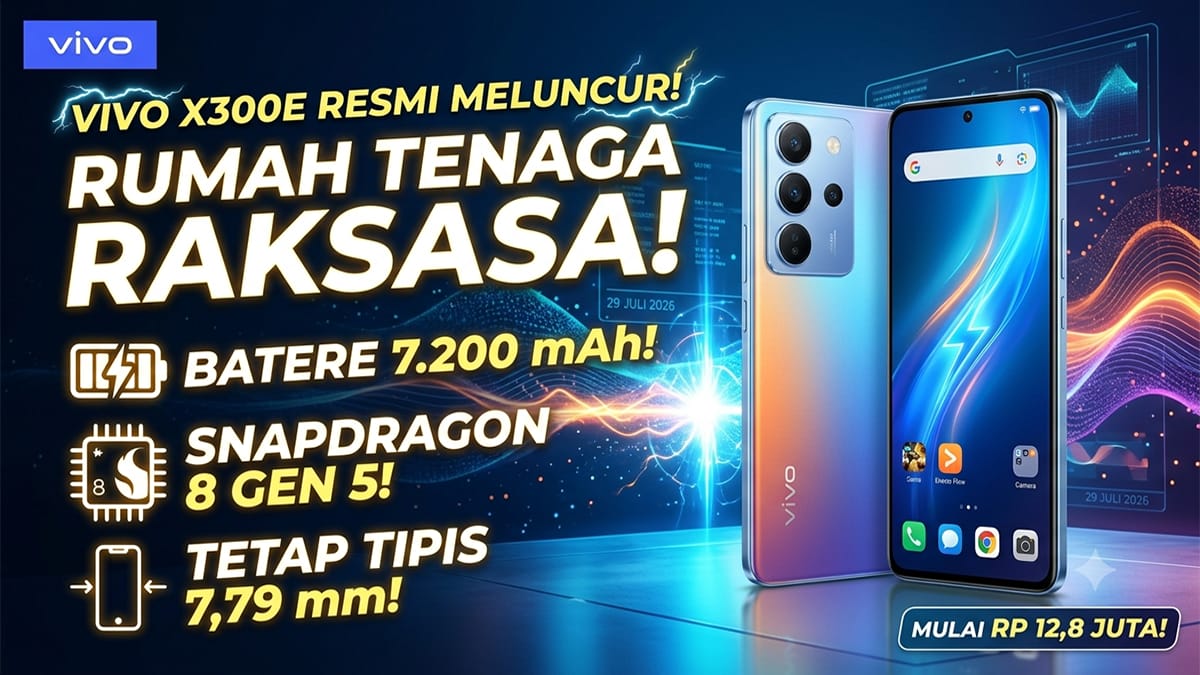 Hands-on Vivo X300E: Snapdragon 8 Gen 5 dan Baterai Jumbo di Bodi Tipis, Ini