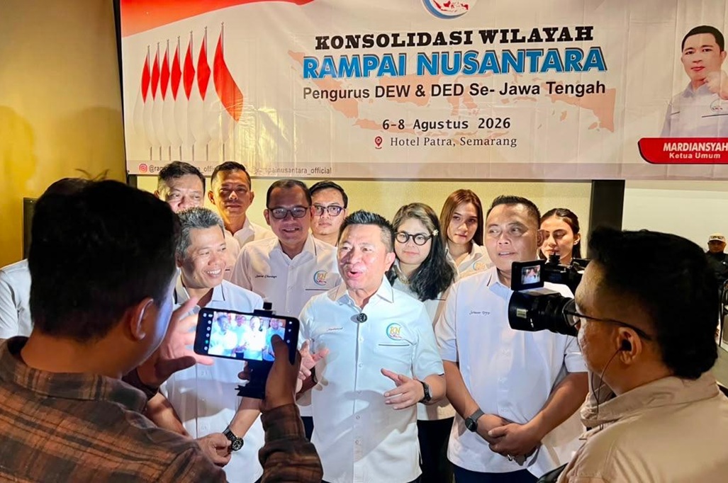 Rampai Nusantara Konsolidasi di Jawa Tengah, Mardiansyah Semar Instruksikan Kader Dukung Program Pemerintah