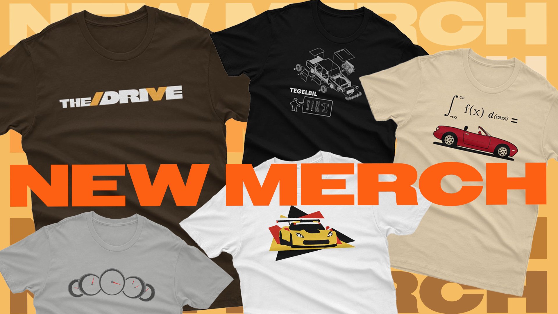 The Drive dan Blipshift Luncurkan Koleksi Kaos Terbaru, Termasuk Desain Retro Logo 2012