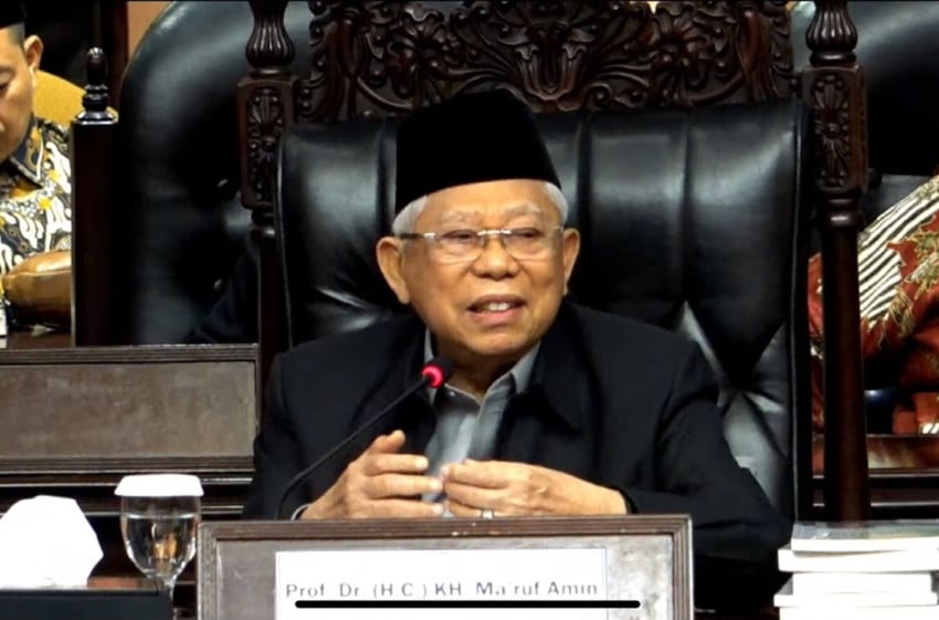 Ma'ruf Amin Wanti-wanti Pengurus NU Agar Tak Berebut Konsesi Tambang