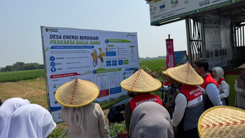 Pertamina Patra Niaga Ubah Jerami dan Sampah Pesantren Jadi Pupuk, Biogas, hingga Sayuran 250 Kg
