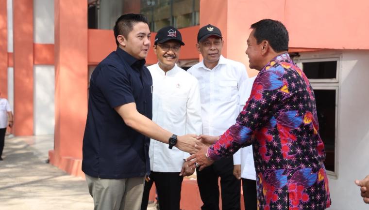 Sekretaris Kabinet Teddy Indra Wijaya dan Mensos Gus Ipul Tinjau Kesiapan Sekolah Rakyat di PPI Curug Tangerang