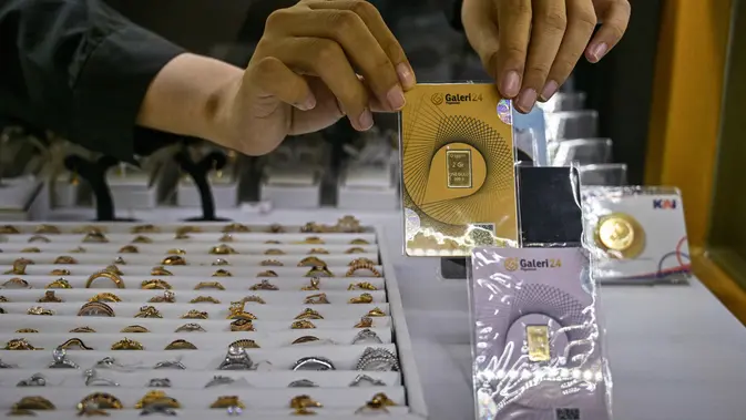 Harga Emas Antam Kini Rp 2,69 Juta per Gram, Melonjak Rp 40.000 dalam Sehari