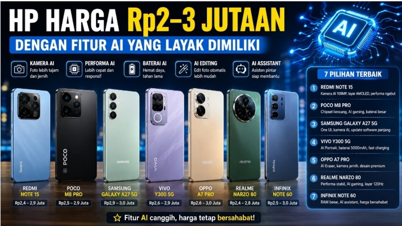 Redmi Note 15 di Kelas Rp 2 Jutaan: Layar AMOLED dan AI yang Bekerja, Tapi Bukan untuk Semua Orang