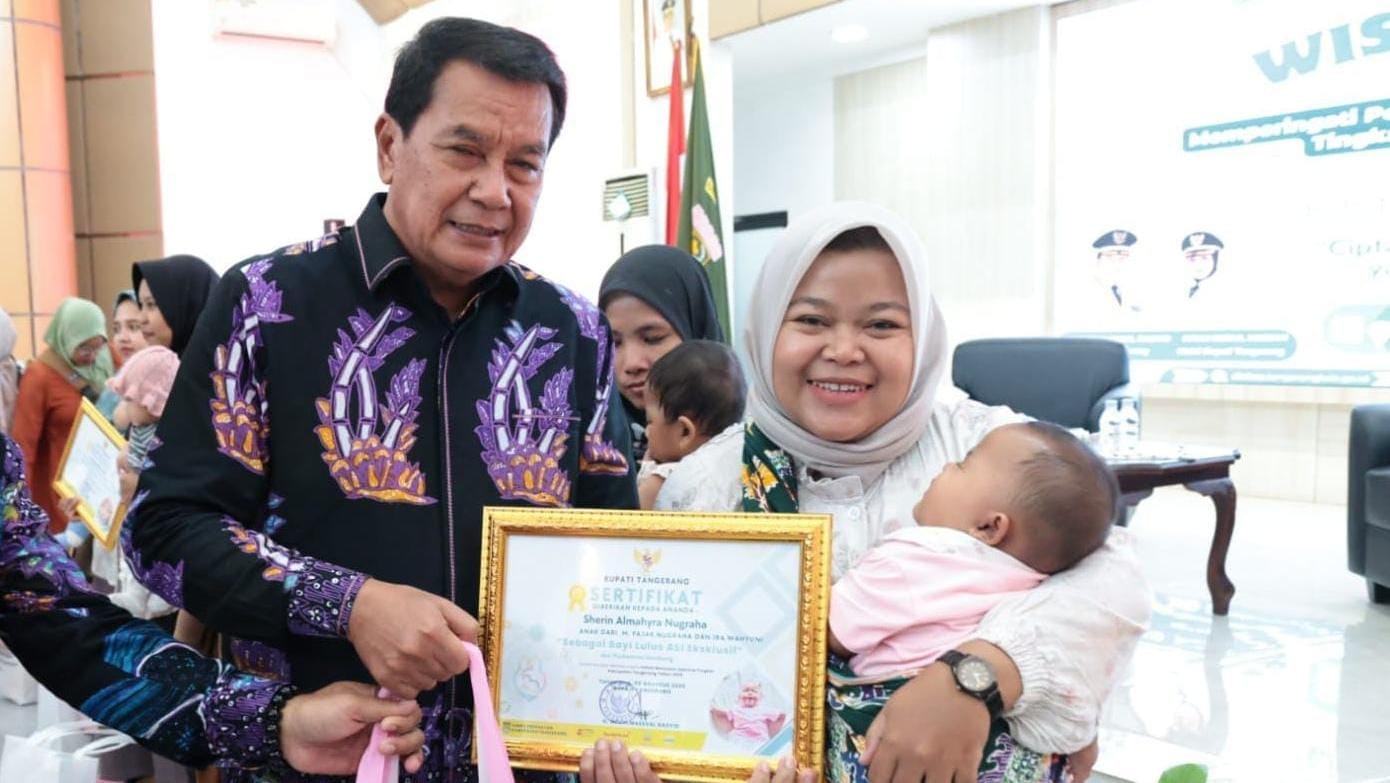 Wisuda ASI Kabupaten Tangerang 2026: 132 Bayi Raih Sertifikat ASI Eksklusif, Ini Manfaatnya untuk Tumbuh Kembang