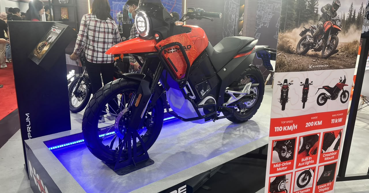 Review Kupprum Nomad di GIIAS 2026: Motor Listrik Trabas 200 Km, Harga Rp 70 Juta