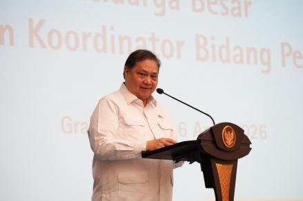 Airlangga Targetkan Ekonomi Digital Jadi Mesin Baru Capai Pertumbuhan 8%, Energi Jadi Prasyarat Utama