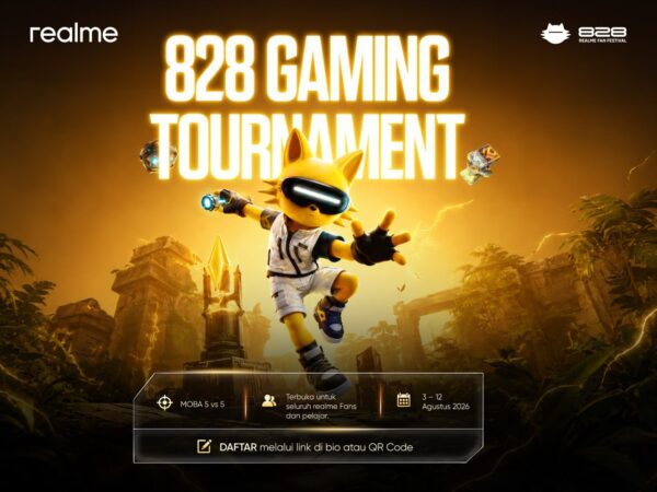 MLBB Turnamen realme 828 Gaming Tournament 2026 Buka Trial Pro Player RRQ, Hadiah Total Rp8 Juta