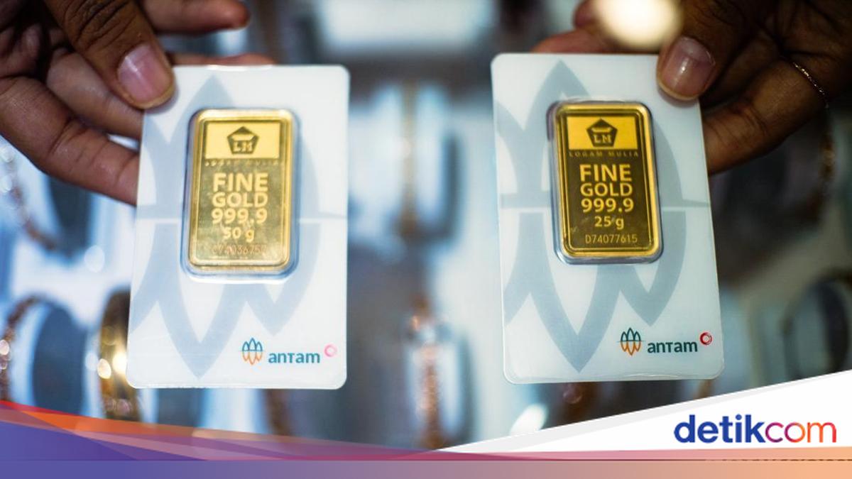 Harga Emas Antam Naik Rp 40.000 ke Rp 2,69 Juta per Gram, Buyback Ikut Melonjak