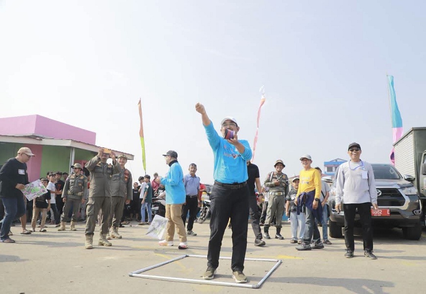 Bupati Anwar Sadat Buka Lomba Layangan di Kuala Tungkal, 130 Peserta Ikut Serta untuk Lestarikan Permainan Tradisional