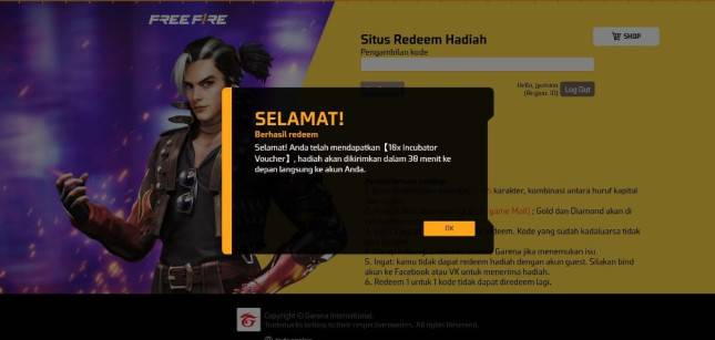 Kode Redeem Free Fire MAX 8 Agustus 2026: Klaim Diamond dan Skin Gratis Sebelum Kuota Habis