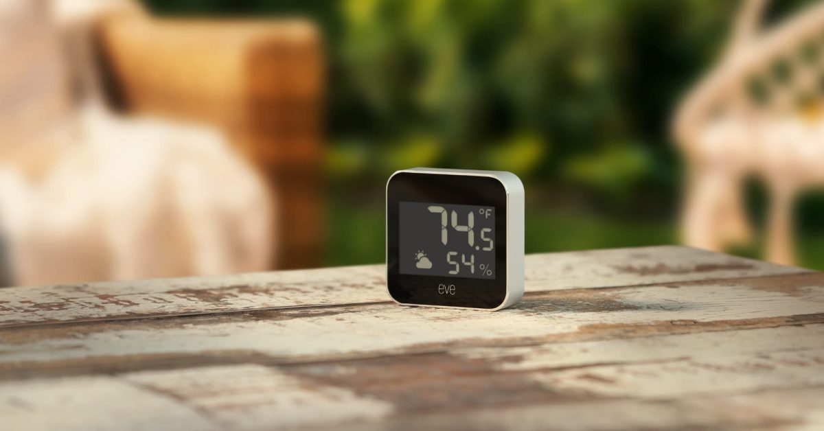 Eve Weather Sensor Cuaca Lokal untuk Otomasi Apple Home, Ini Keunggulannya di 2026