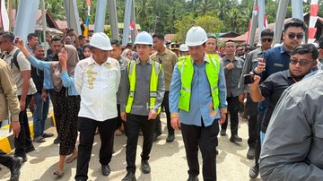 Wapres Gibran Tinjau Rehabilitasi Jembatan Lumut Aceh Tengah, Target Pacu Distribusi Kopi dan Pariwisata Danau Lut Tawar