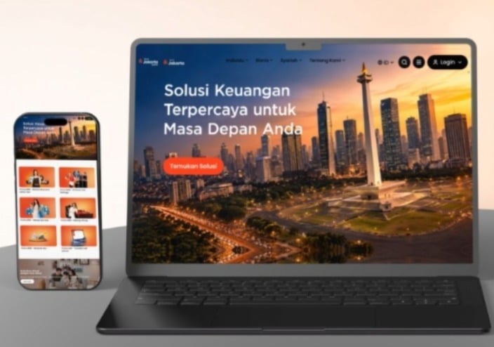 Bank Jakarta Resmi Ganti Domain bankdki.co.id ke bankjakarta.co.id, Ini Wajah Baru Layanan Digitalnya