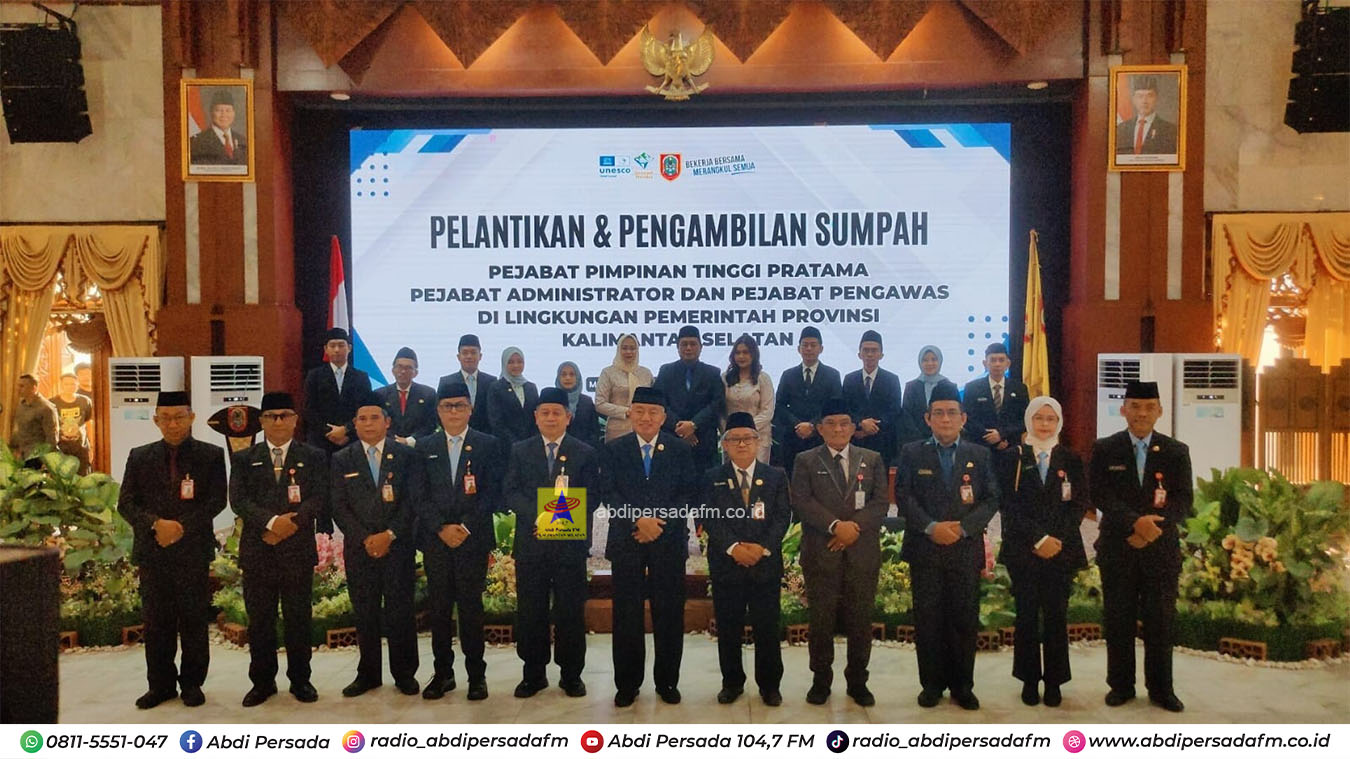 Gubernur Kalimantan Selatan Muhidin Dorong Penempatan ASN Berbasis Kompetensi dan Kinerja