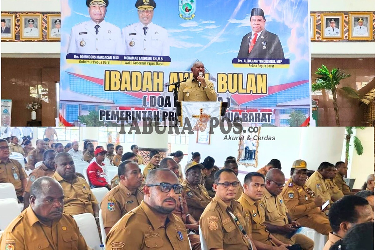 Gubernur Papua Barat Ajak ASN Teguhkan Iman dalam Pelayanan Publik