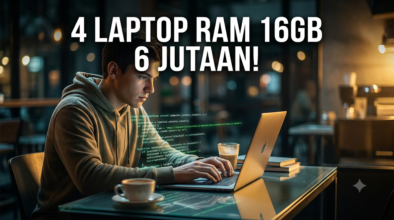 Review Lenovo IdeaPad Slim 3 RAM 16 GB Rp6 Jutaan: Laptop Kuliah Informatika yang Mengutamakan Daya Tahan, Bukan Performa Kasar