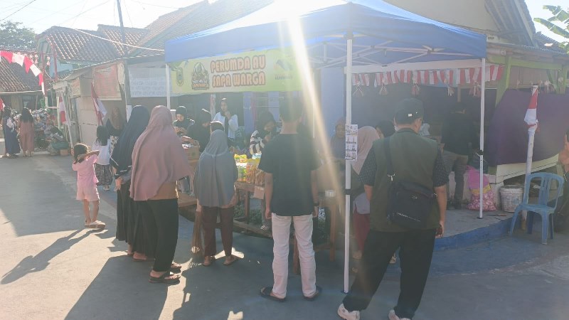 Perumda Aneka Usaha Kuningan Gelar Bazar Pangan Murah di Sindangagung, Gandeng Imam Tajug dan BUMDes untuk Tekan Inflasi