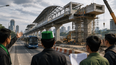 HMI Sumut Minta PT PP Buka Progres BRT Mebidang Rp 538,5 Miliar, Desak Transparansi Anggaran