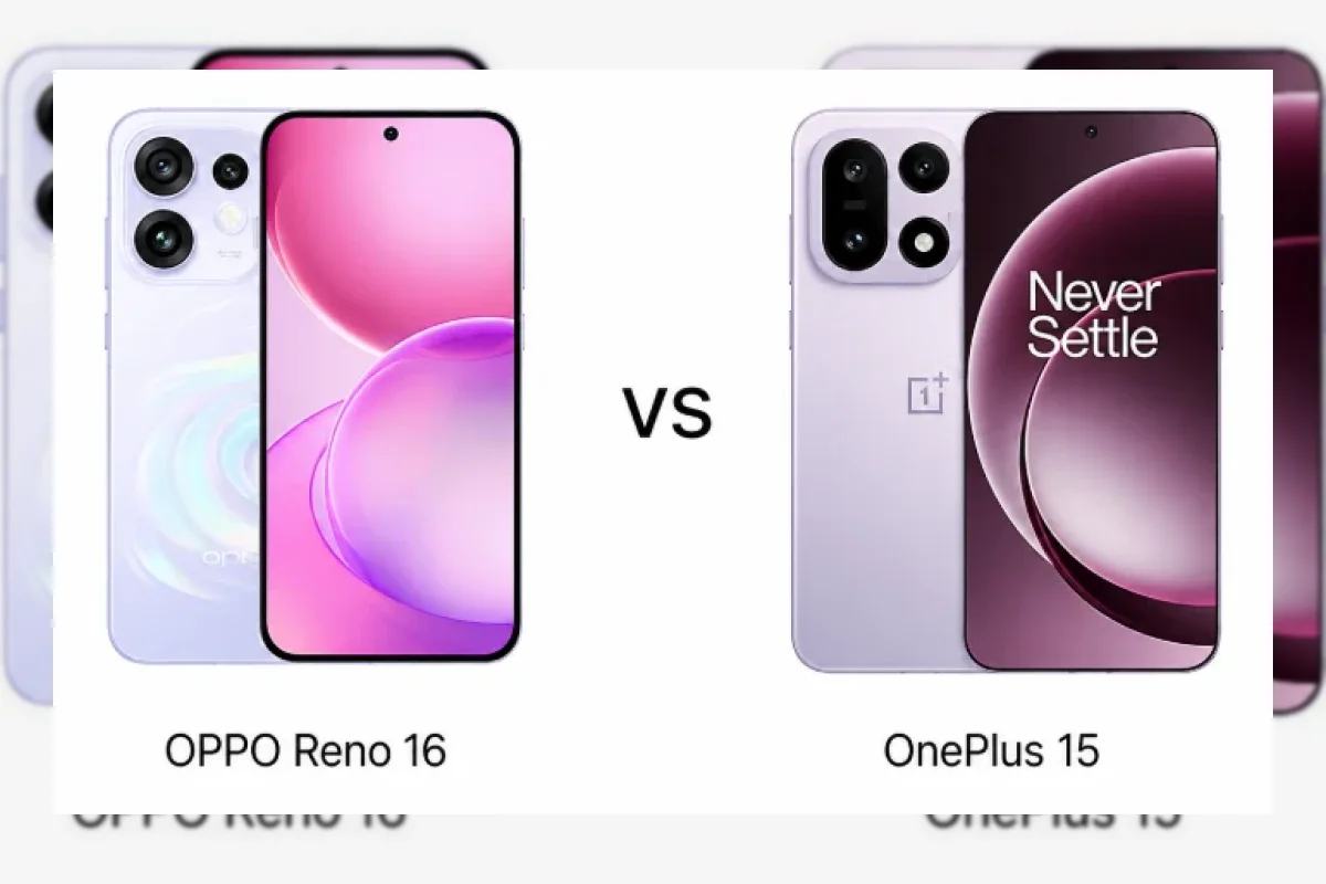 OPPO Reno 16 vs OnePlus 15: Baterai 7.300mAh Lawan Layar 165Hz, Mana yang Lebih Layak Dibeli?