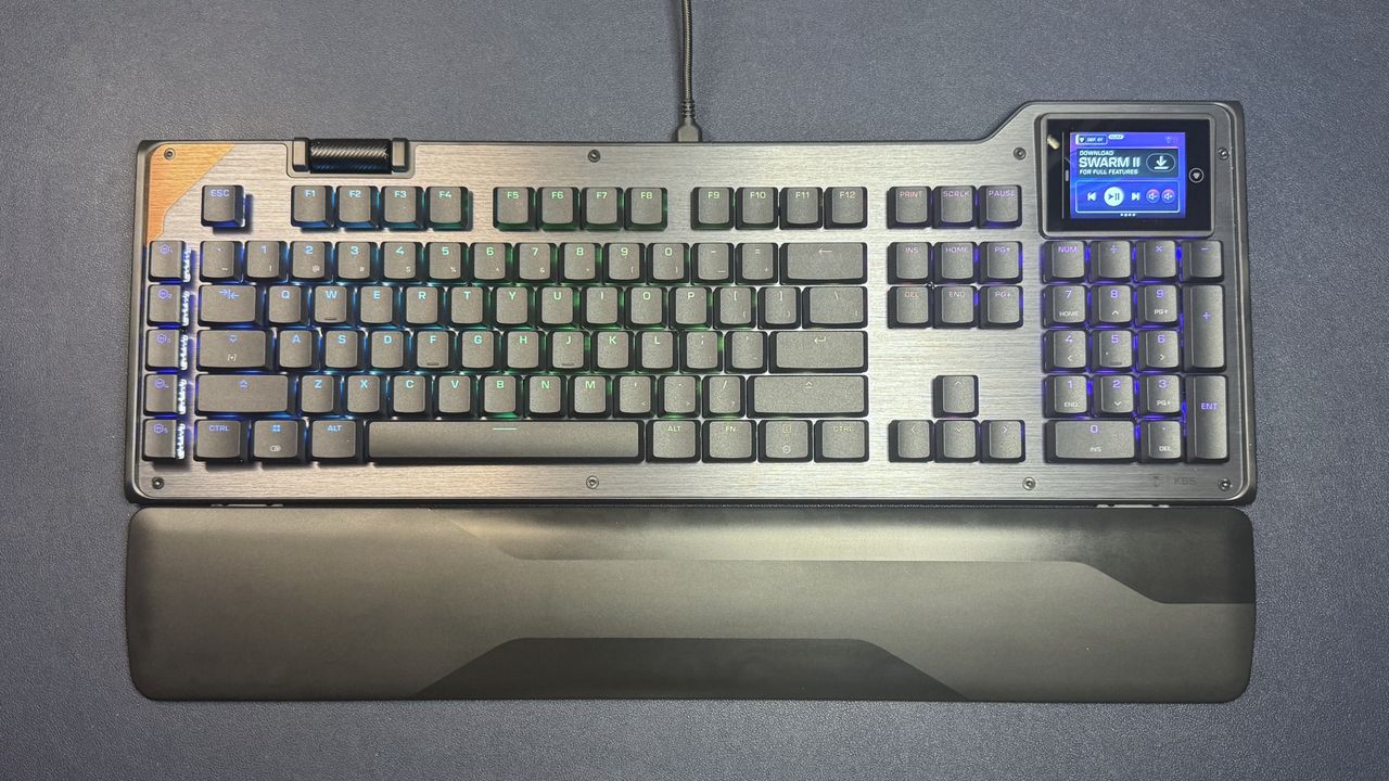 Turtle Beach KB5 Review: Keyboard Full-Size Rp 2,4 Juta dengan Layar Sentuh dan Numberpad Bawaan