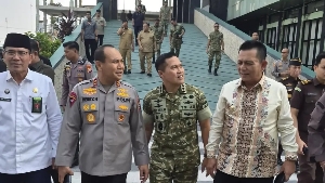 Gubernur Kepulauan Riau Ansar Hadiri HUT Pertama Kodam XIX/Tuanku Tambusai di Pekanbaru