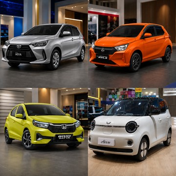 Wuling Air ev vs Agya-Brio Satya: EV Mungil Rp 155 Juta atau LCGC Bekas Jago?