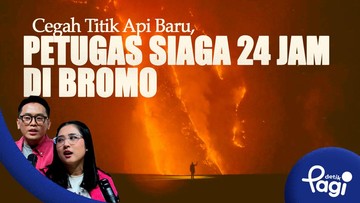 Petugas Gabungan Siaga 24 Jam di Taman Nasional Bromo untuk Cegah Kemunculan Titik Api Baru