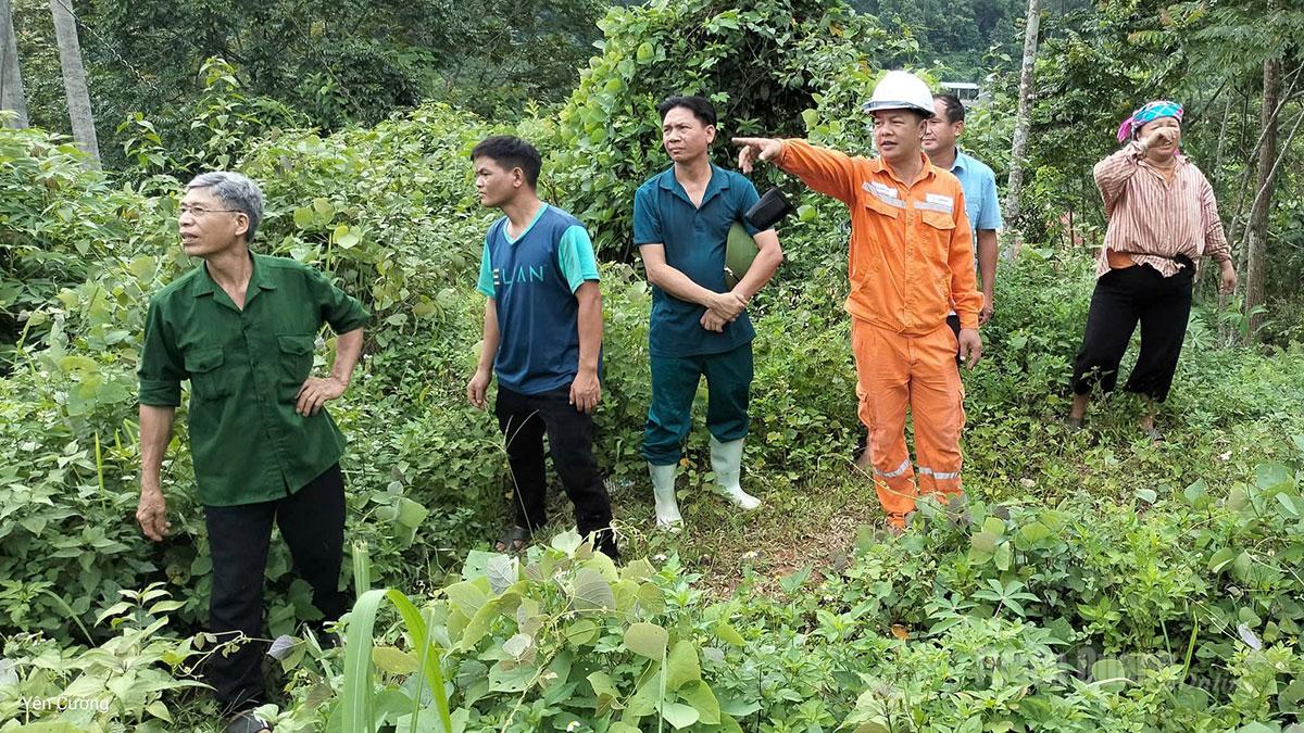 Komune Yen Cuong Kerahkan Warga Tangani Longsor 500.000 Meter Kubik di Belakang Kantor Desa