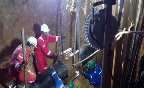 Kebocoran Pipa di Lapangan Handil Ditambal 24 Jam, Produksi Minyak Pertamina Hulu Mahakam Ditarget Normal 13 Agustus