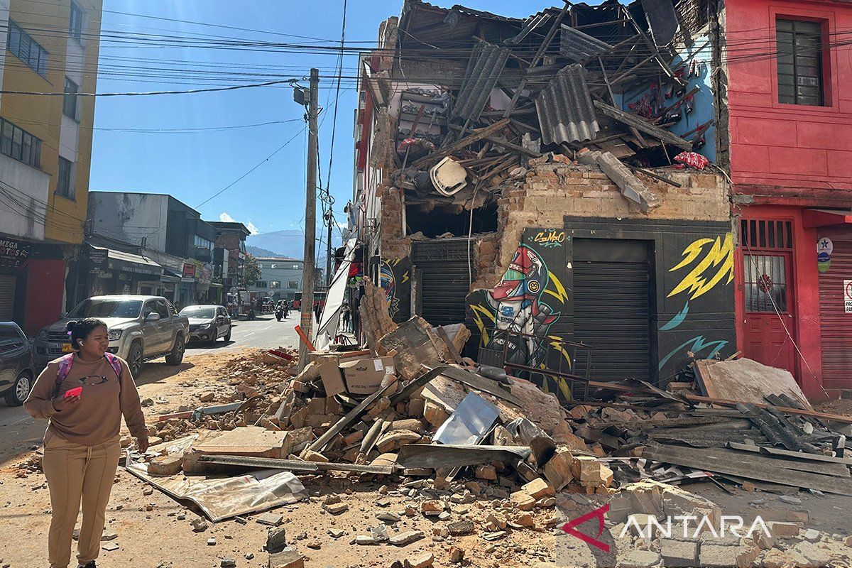 Gempa M7,4 Guncang Kolombia, 111 Tewas dan 1.575 Rumah Rusak