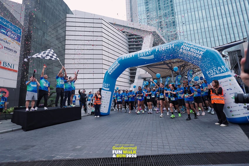 600 Pelari dan Eksekutif Energi Ramaikan Fun Walk INAGA, Pemanasan Menuju IIGCE 2026