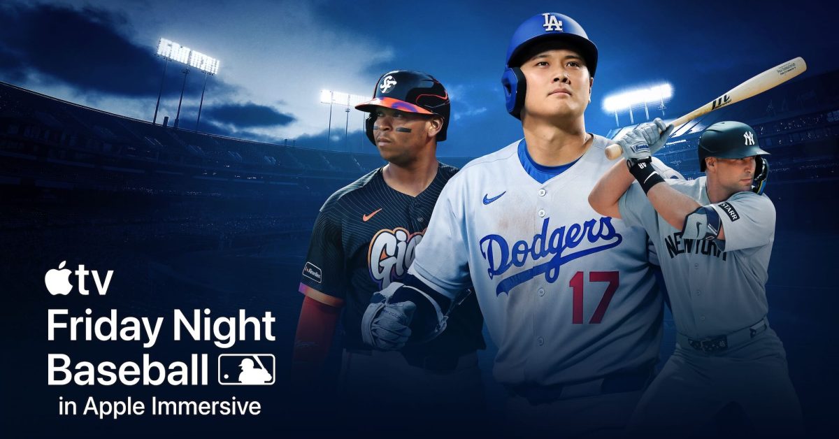Apple Vision Pro Tayangkan 4 Pertandingan MLB Friday Night Baseball dalam Video Imersif 180 Derajat
