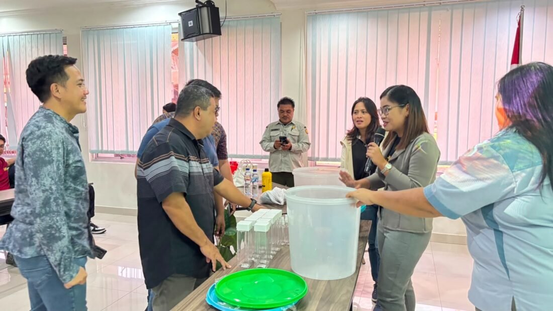 PLN UP3 Tahuna Gelar Pelatihan Olah Sampah Organik, Targetkan Lingkungan Kerja Bersih dan Dukung Net Zero Emissions