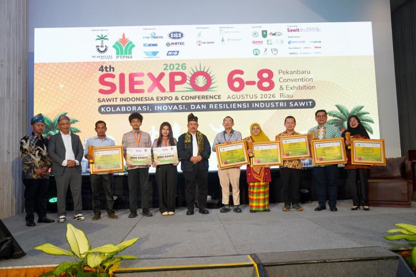 BPDP Kemenkeu Borong Dua Penghargaan di SIEXPO 2026, Fokus Perkuat UMKM Sawit Riau