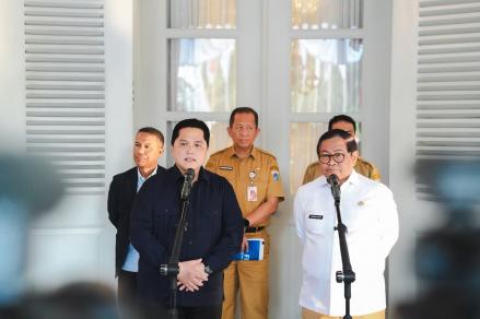 Erick Thohir dan Pramono Anung Siapkan Dua Lokasi Latihan Cadangan demi Sukseskan FIFA ASEAN Cup 2026