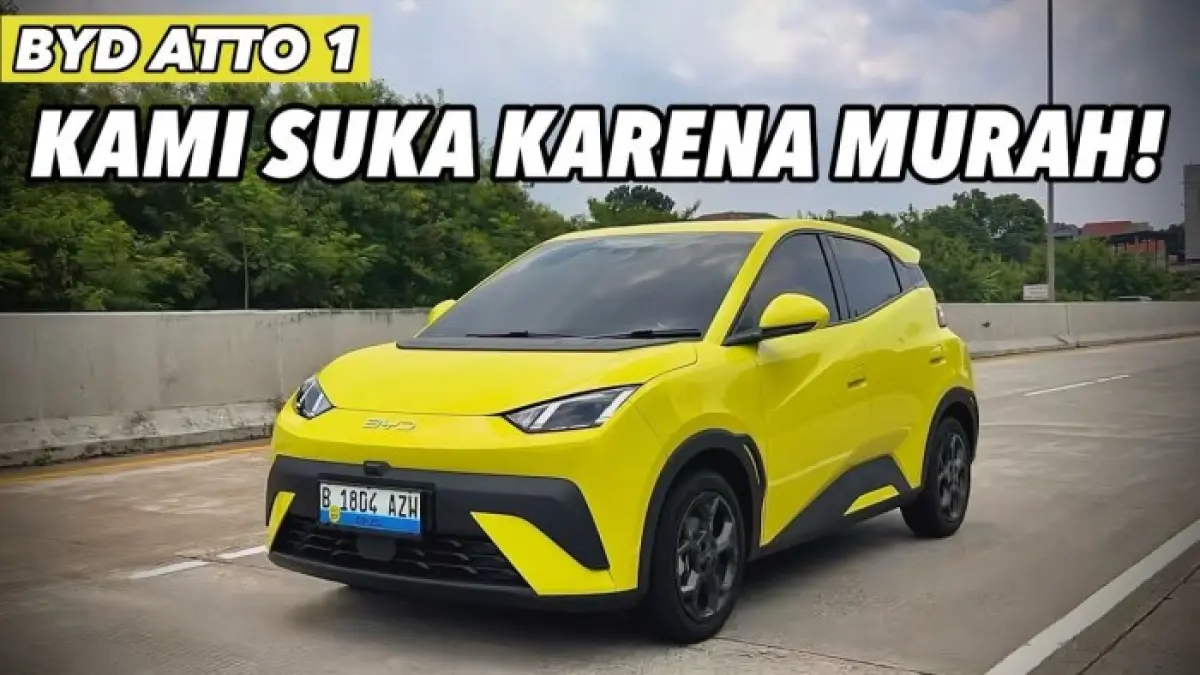 BYD Atto 1 Harga Rp195 Jutaan Menguji Dominasi LCGC, Suspensi Paling Nyaman di Kelasnya