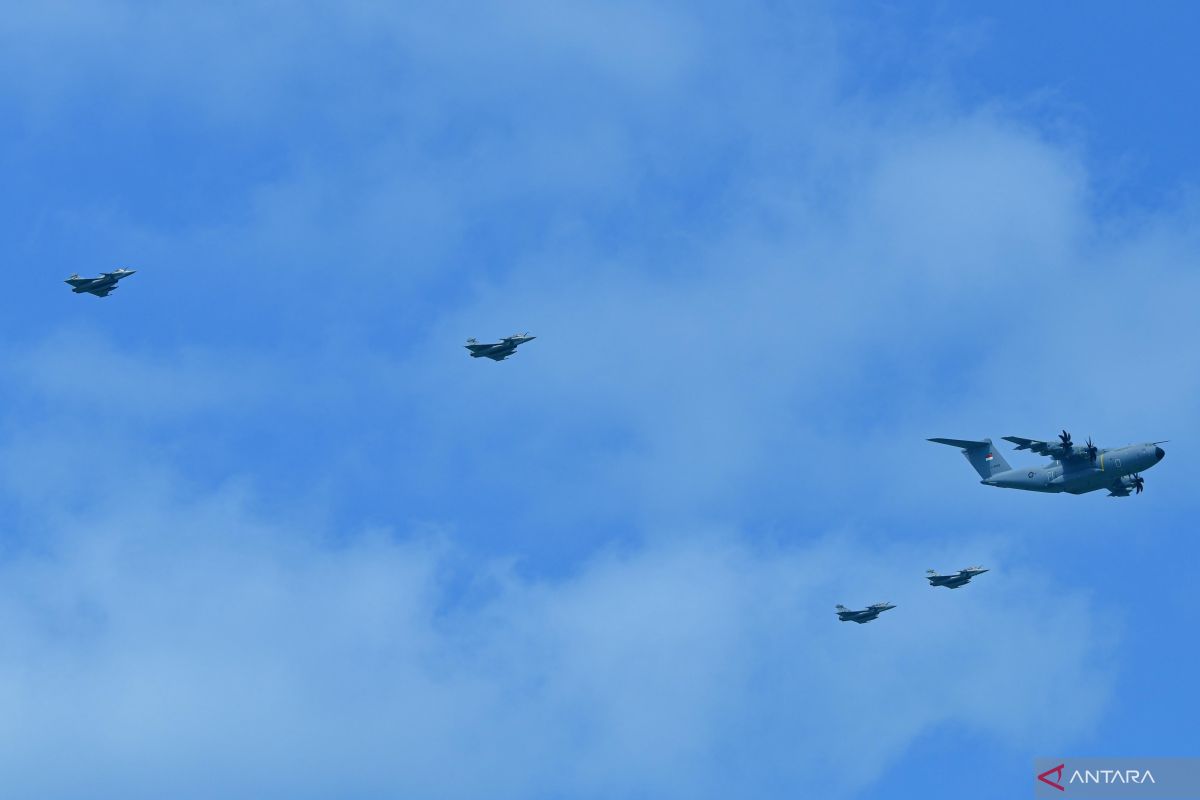 74 Alutsista TNI AU Siap Meriahkan HUT ke-81 RI di Langit Jakarta, Rafale hingga Jupiter Turun Tangan