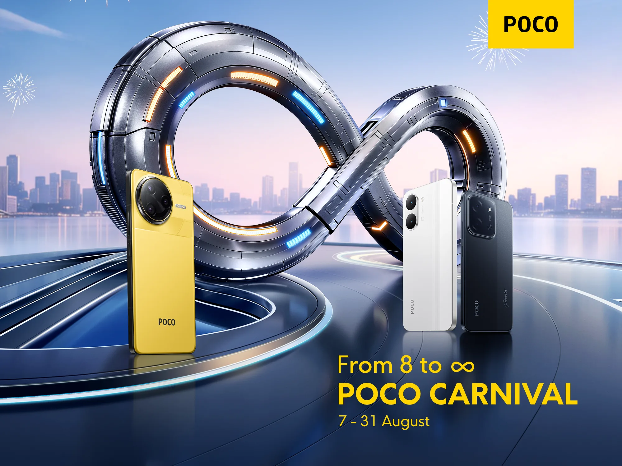 POCO Carnival 2026 Resmi Bergulir: Harga F7 Ultra Diskon Jutaan, X8 Pro Max Bawa Baterai 8.500mAh