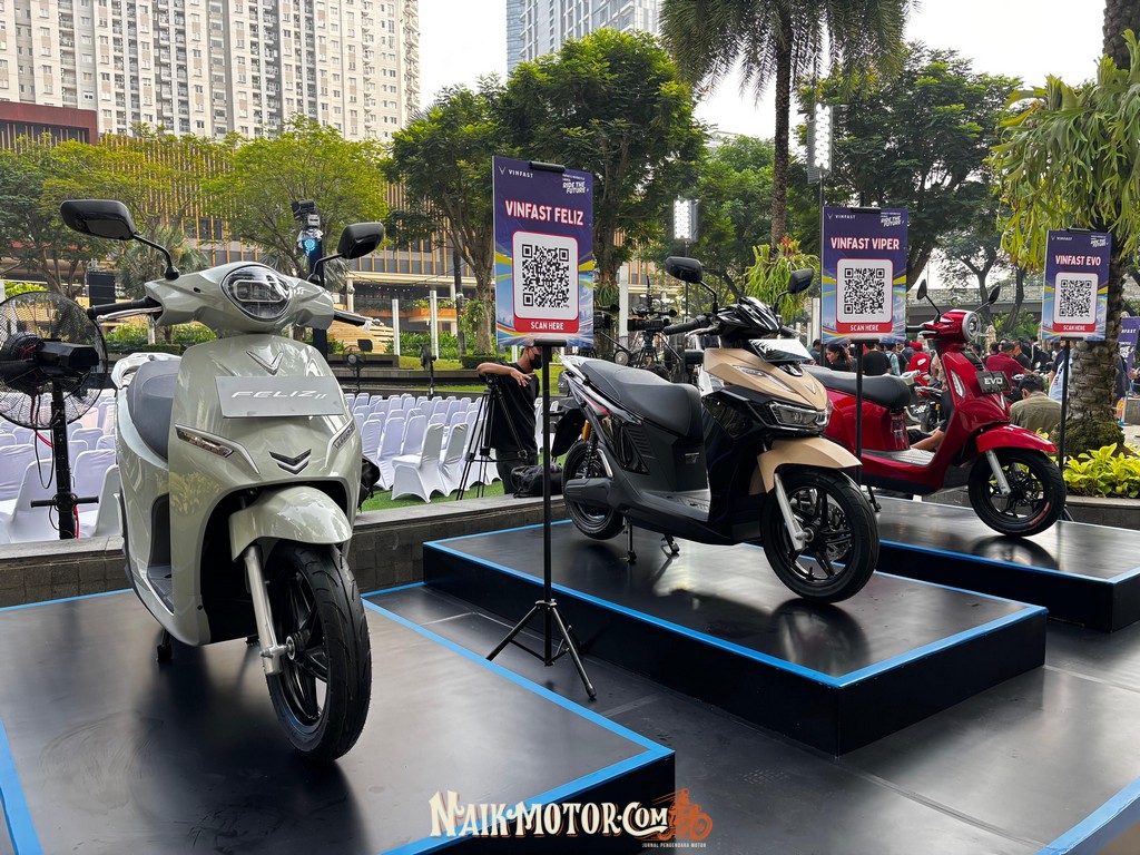 VinFast Siapkan 8 Model Motor Listrik dan Ribuan Battery Swapping Station untuk Indonesia