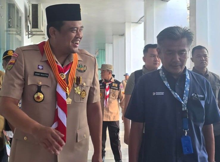 Pelindo Regional 1 Belawan Fasilitasi Keberangkatan 1.000 Lebih Pramuka Sumut ke Jambore Nasional XII di Cibubur