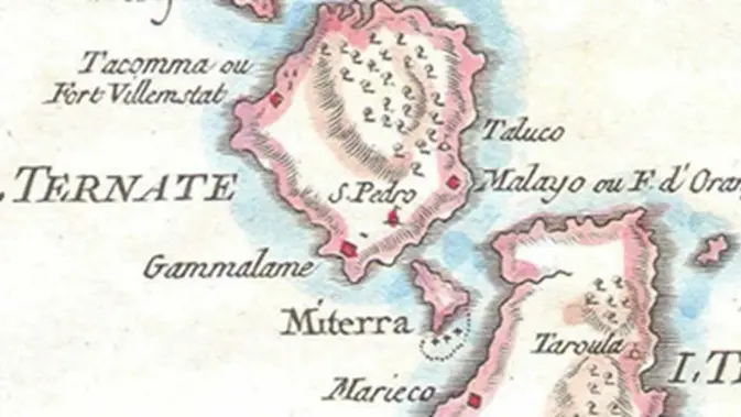 Tsunami Ternate 1674: Longsoran Gunung Api dan Gelombang Dahsyat yang Menghancurkan Istana Raja