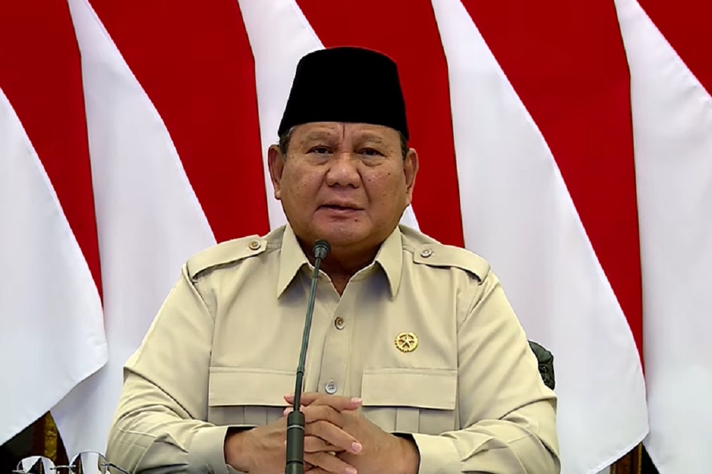Prabowo Sebut Puncak Karier Kapolri Listyo Sigit Buah Prestasi dan Pengabdian