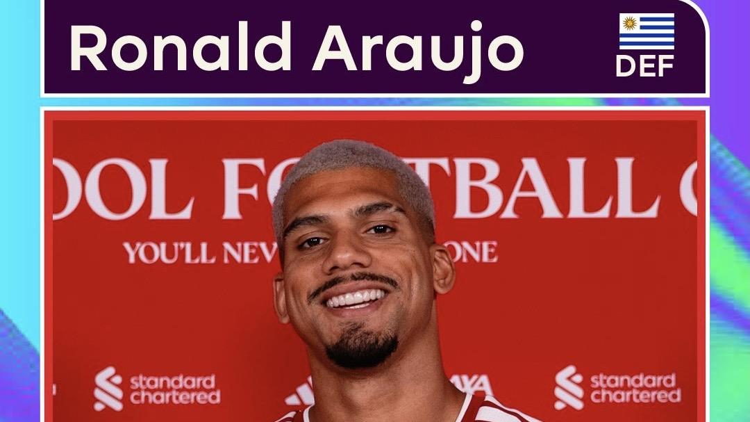 Harga Ronald Araujo di Fantasy Premier League Diumumkan, Bek Liverpool Rp 5,5 Juta
