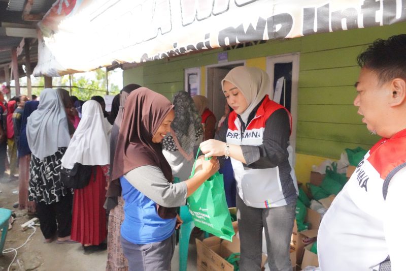 Pertamina Sumbagut Gelar Pengobatan Gratis dan Trauma Healing untuk 200 Warga Korban Banjir Padang